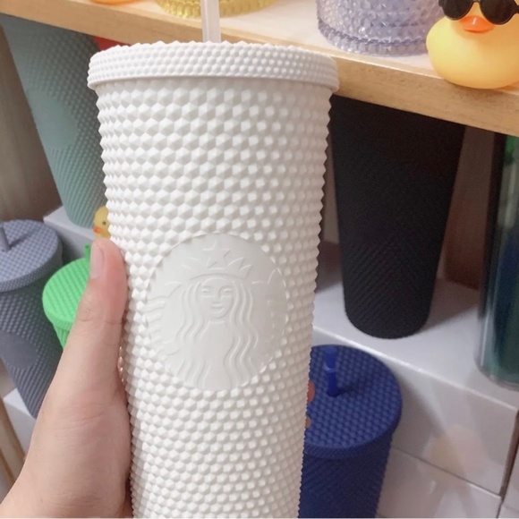 White Starbucks cup